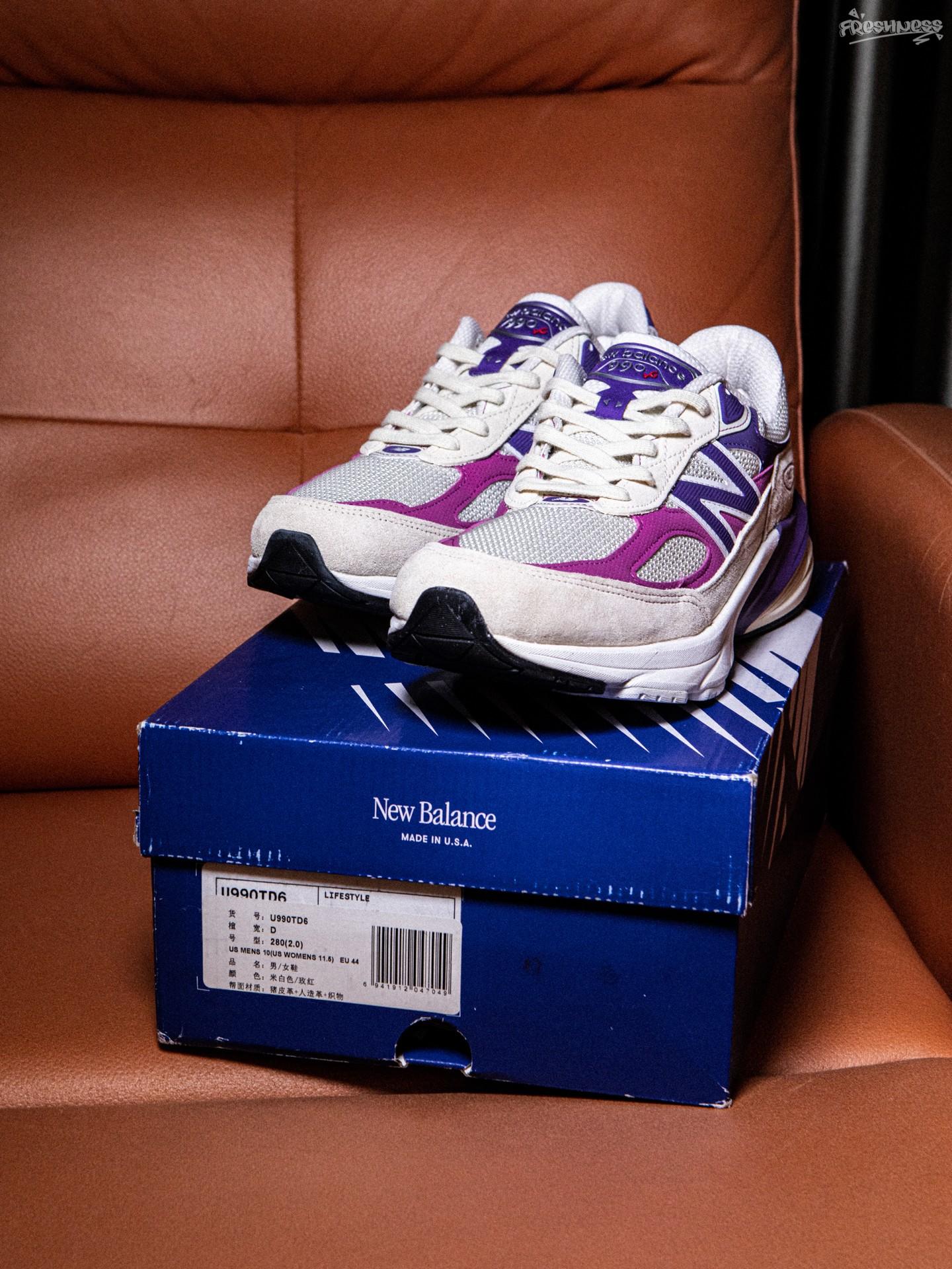 买了双990V6,配色怎么弗里弗气的🤔️